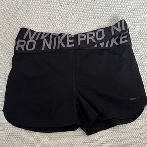Nike Women's Black Athletic Shorts